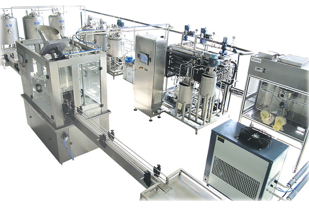 果蔬汁饮料中试生产线